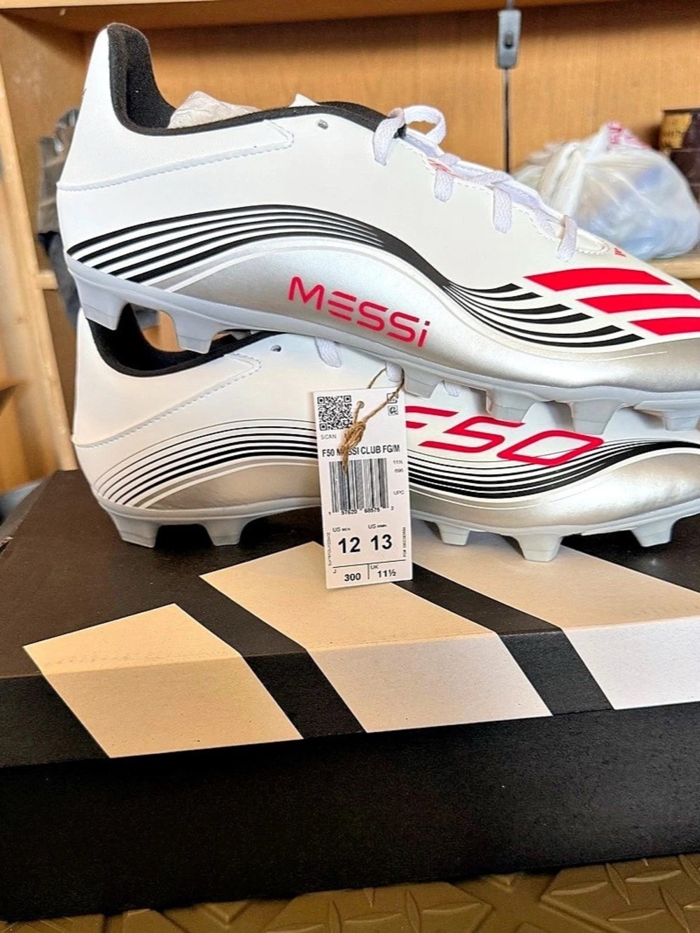 Adidas F50 Messi Club FG/MG Soccer Cleats Men’s Size 12 New